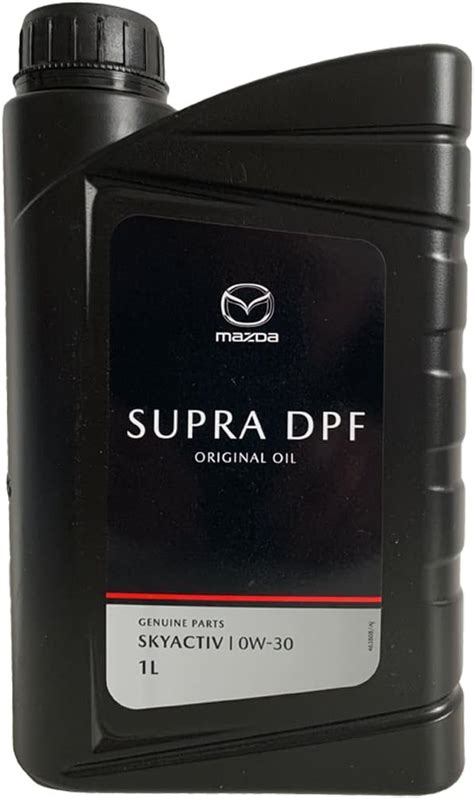 Olio Motore Mazda Original Oil Supra Dpf 0â w30â Â Bidone 1â L