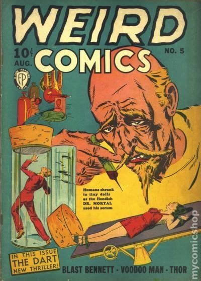 Weird Comics 1940 Comic Books Comic Book Plus Comic Book Covers