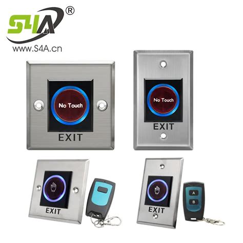 Infrared Sensor Switch No Touch Contactless Door Release Exit Button