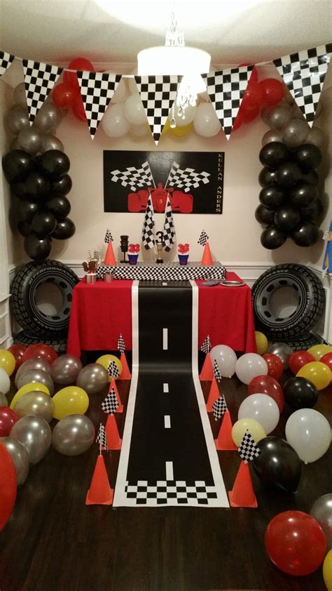 Race car themed party – Artofit