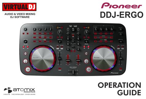 VirtualDJ Hardware Manuals Pioneer DJ DDJ Ergo