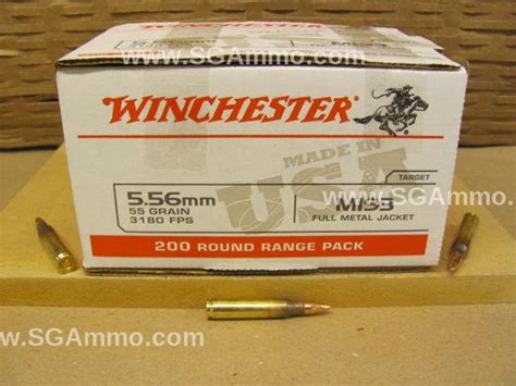 800 Round Case 5 56mm 55 Grain FMJ M193 Ammo Made By Lake City For