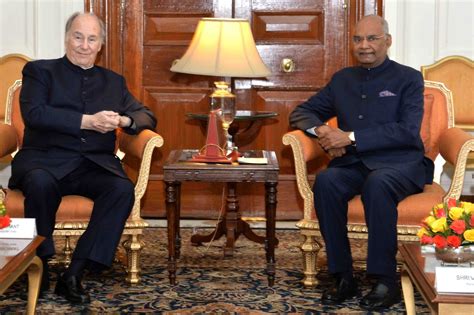 President Kovind meets Prince Karim Aga Khan - Dynamite News