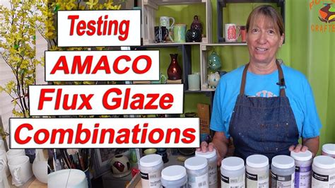 Testing 7 New Amaco Flux Glaze Combinations YouTube