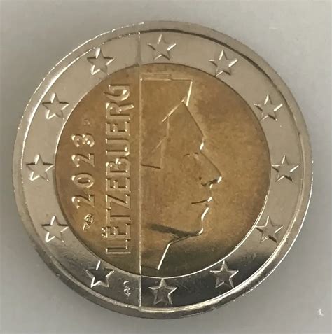 Luxembourg 2 Euro Coin 2023 Euro Coins Tv The Online Eurocoins