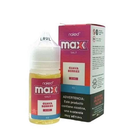 Naked Max Salt Guava Berries Ice 30mL Oficina Vapor