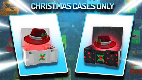 Christmas Cases Only Roblox Rbxgold Youtube