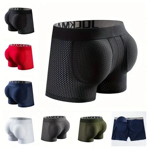 Jockmail Mens Boxers Briefs Underwear Mesh Breathable Comfy Temu