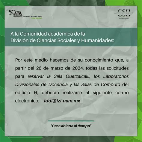 Divisi N De Ciencias Sociales Y Humanidades Uam Iztapalapa