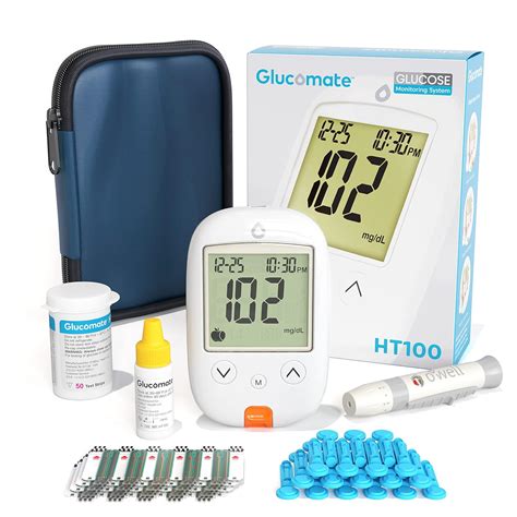 Amazon OWELL Glucomate Glucose Monitor Kit Glucometer Kit With