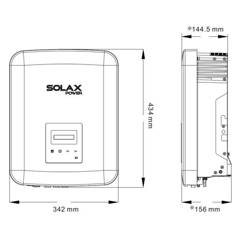 Inversor Red Autoconsumo Trifásico Solax X3 Mic 50 G2 5000 W