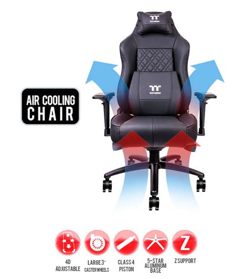 Cooling-Equipped Gamer Chairs : x comfort air