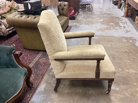 Lot 1112 Late Victorian Armchair