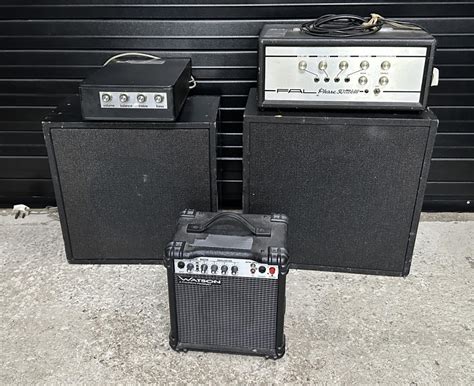 1970 Fal Phase 50 Mark Iii Guitar Amplifier Made In England