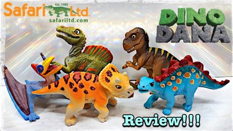 2021 Safari Ltd Dino Dana Hatchlings Review Spinosaurus Tyrannosaurus Triceratops And More