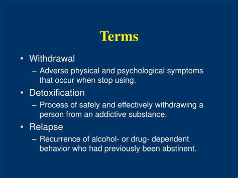 Ppt Substance Abuse Disorders Powerpoint Presentation Free Download Id 6653666