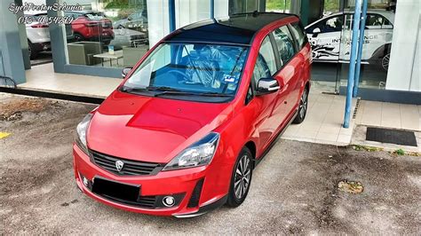 Proton Exora Premium Merah Ruby Red Turbo Year Made Youtube