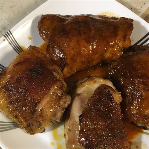 Crispy And Tender Baked Chicken Thighs Recipe