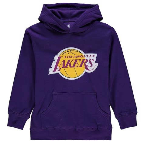 Youth Los Angeles Lakers Kobe Bryant Purple Backer Pullover Hoodie