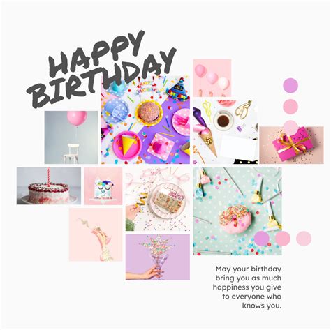 Happy Birthday Instagram Templates