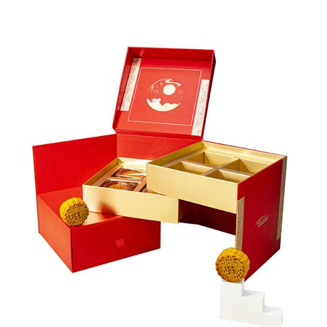 Food Packaging Customized Mooncake Gift Box Design Printed Logo Buy