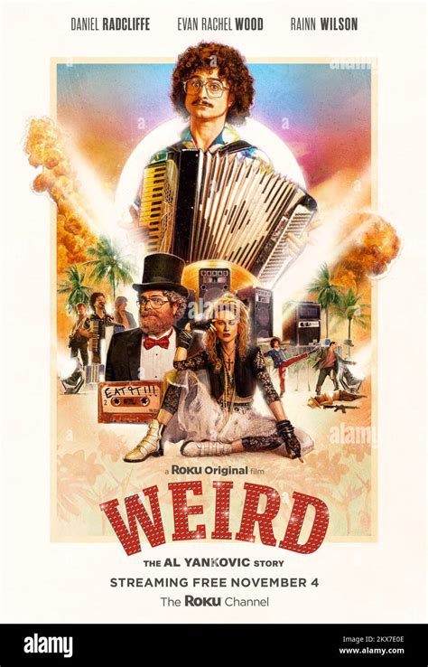 Weird The Al Yankovic Story Movie Poster Hi Res Stock Photography And