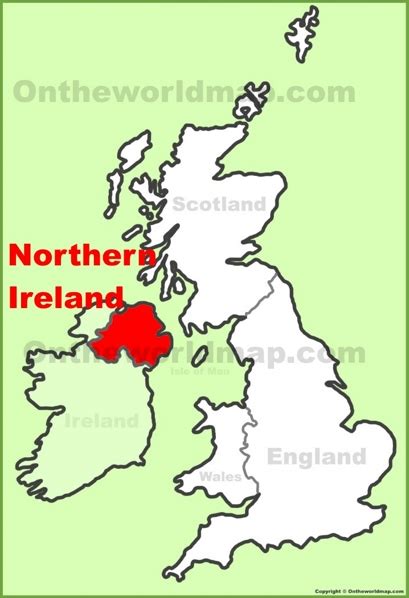 Northern Ireland Maps | UK | Discover Northern Ireland with Detailed Maps