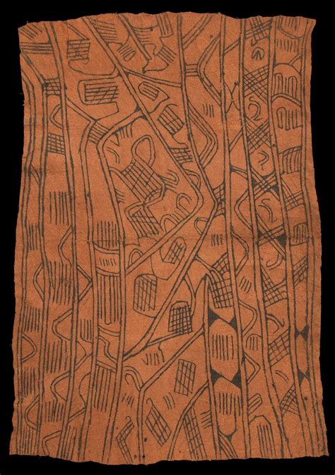 Bma Exhibition Of Bark Cloth From Africa And Oceania Expand