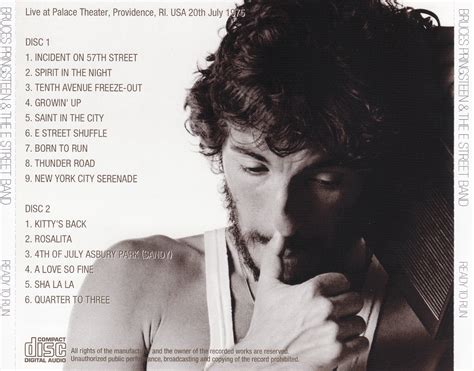 Bruce Springsteen Bootlegs Ready To Run Unknown Label 20 Jul 1975