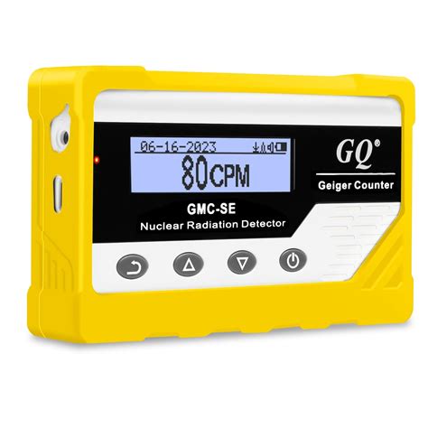 Gq Gmc Se Geiger Counter Radiation Detector Beta Gamma X Ray Portable Radiation Monitor Meter