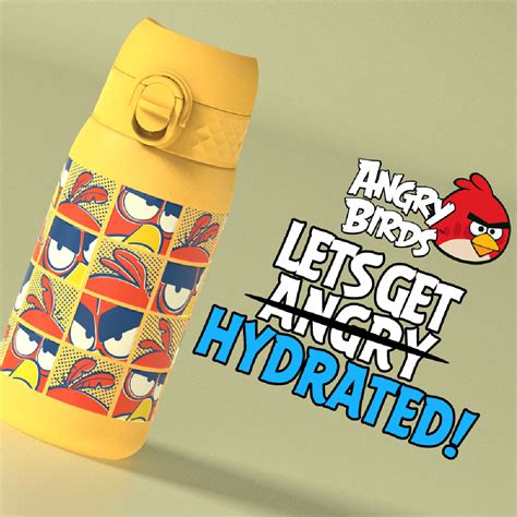 Butelka Termiczna Termos Dla Dzieci Angry Birds Carton Face 400 Ml