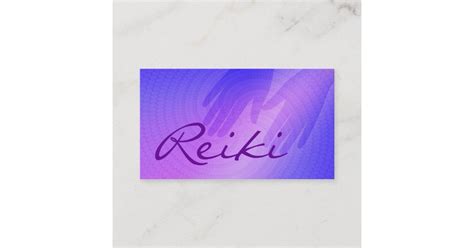 Reiki Business Cards | Zazzle