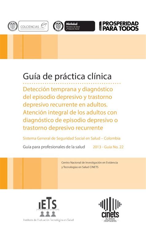 Pdf Guía De Práctica Clínica Medicos Generales  Esta Guía De Práctica Clínica Basada En