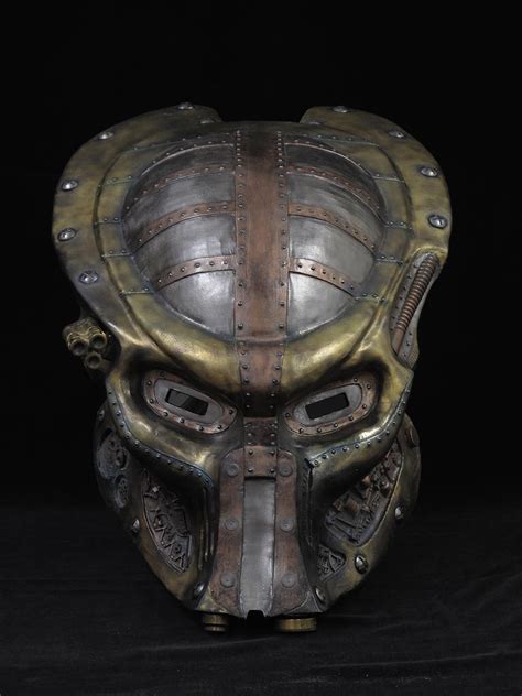 Customizable Steampunk Predator Helmet — Geektyrant