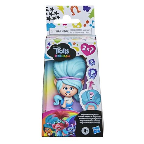 Dreamworks Trollstopia Surprise Hair Holly Darlin Collectible Toy