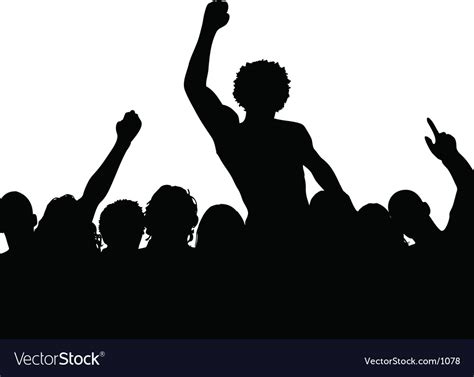 Crowd Royalty Free Vector Image - VectorStock