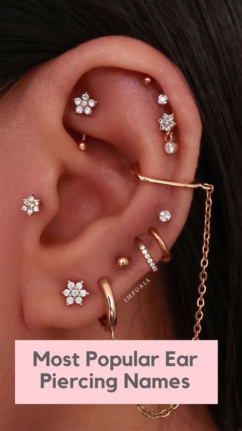 Most Popular Ear Piercing Names Impuria Video Ear Piercings