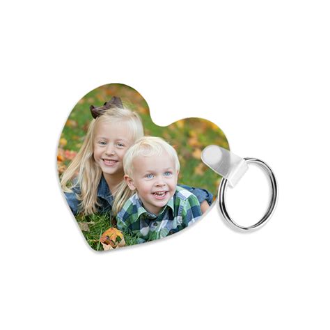 Heart Frp Two Sided Sublimation Keychain 25