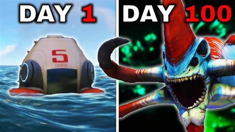 I Played Days Of Subnautica Youtube