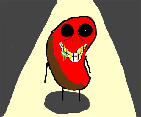 Scary Kidney Bean Drawception