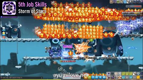 Ayumilove Maplestory Night Lord 나이트로드 1st 2nd 3rd 4th 5th Job Skills