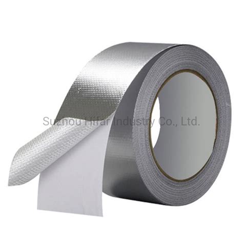 Heat Resistant Fireproof Silver Cloth Glass Fiber Insulation Aluminium