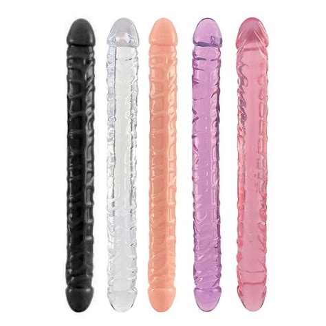 Prótese Dupla Double Dones Em Silicone Flexível Vibe Toys Litoral Sex