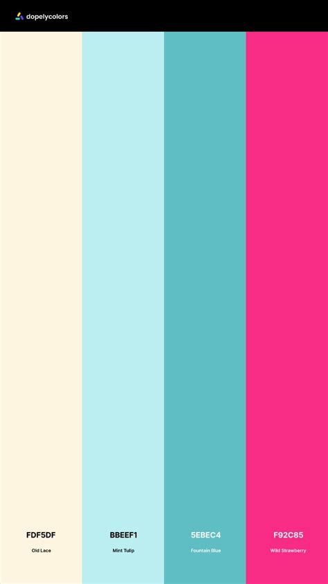 Daily Color Palettes For Designers And Illustrators On Inspirationde