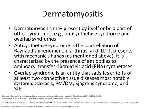 Idiopathic Inflammatory Myopathies Ppt