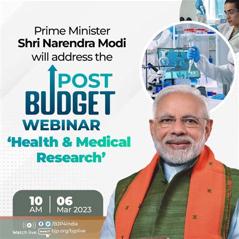 Prime Minister Shri Narendra Modi Will Address The Post Budget Webinar