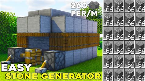 Sinirsiz Kirikta Minecraft Ta Stone Generator Farm Nas L