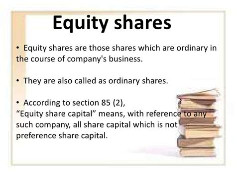 Share And Share Capital