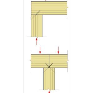 Beam Bears On Column Woodworks Wood Products Council