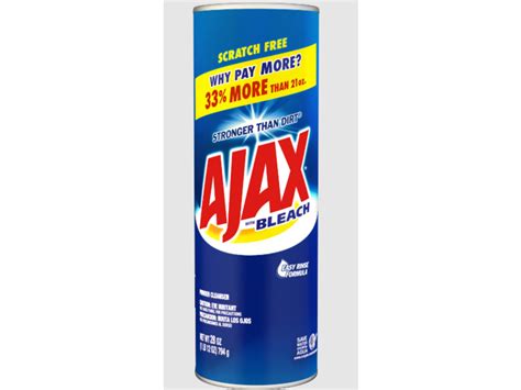 Ajax Powder Cleanser with Bleach, 28 oz (794 g) Ingredients and Reviews